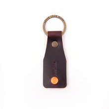 Load image into Gallery viewer, Tag Leather Keychain
