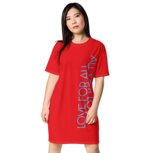 Load image into Gallery viewer, Love For All T-shirt dress
