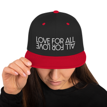 Load image into Gallery viewer, Love For All Snapback Hat
