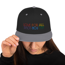 Load image into Gallery viewer, Love For All 2 Snapback Hat
