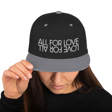 Load image into Gallery viewer, All For Love Snapback Hat

