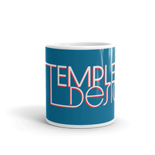 Load image into Gallery viewer, Temple Design Cerulean Gloss Mug
