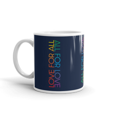 Load image into Gallery viewer, Love For All Navy Gloss Mug

