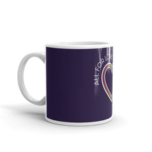 Load image into Gallery viewer, Love For All Eggplant 2 Gloss Mug
