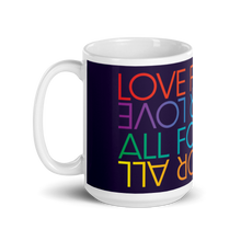 Load image into Gallery viewer, Love For All Eggplant 1 Gloss Mug
